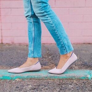 Rothy's The Point Petal Pink Retired Ballet Flats Size 8.5